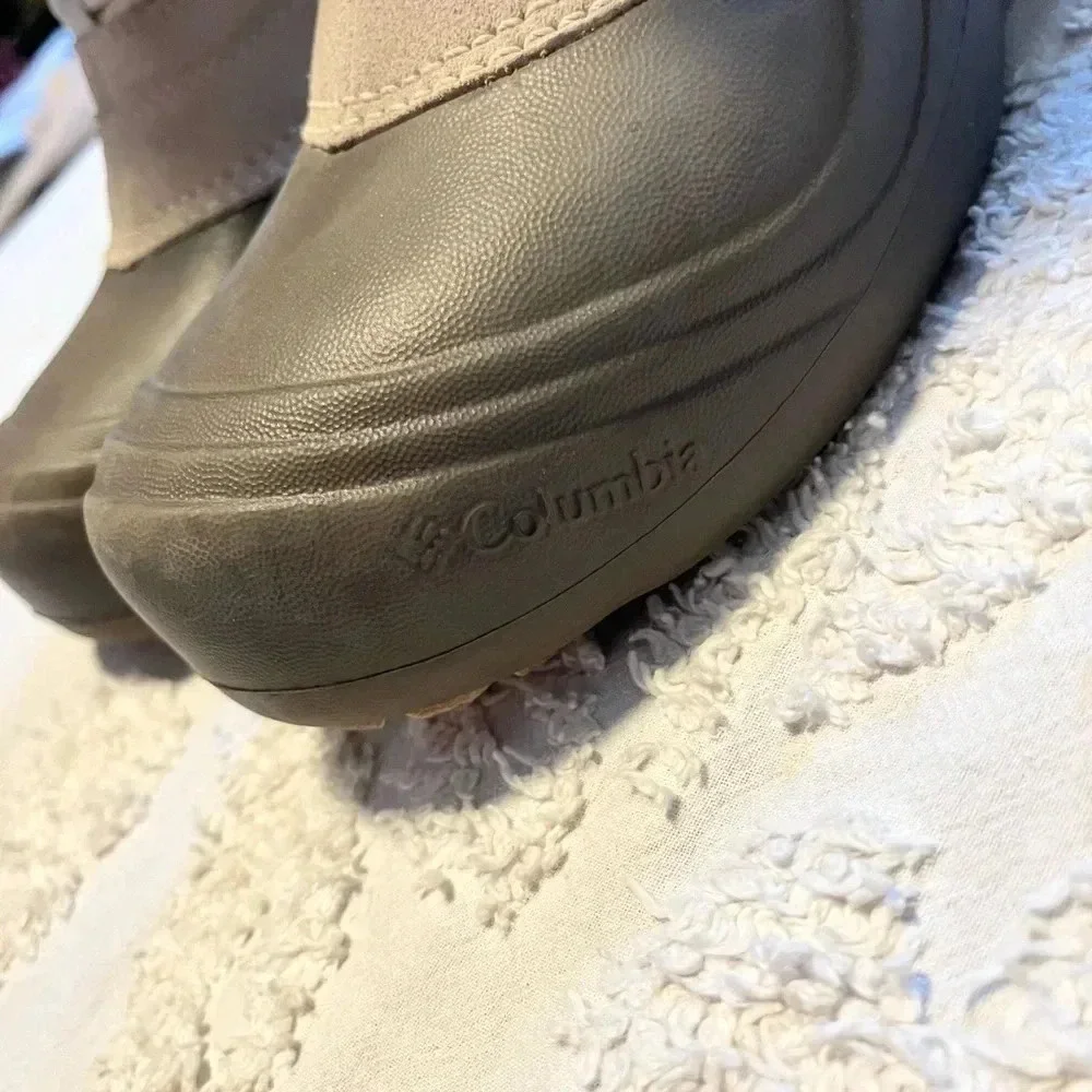 Columbia Boots Womens Sierra Summette Fossil, Cosmo  BL1519-105 Waterproof  7.5